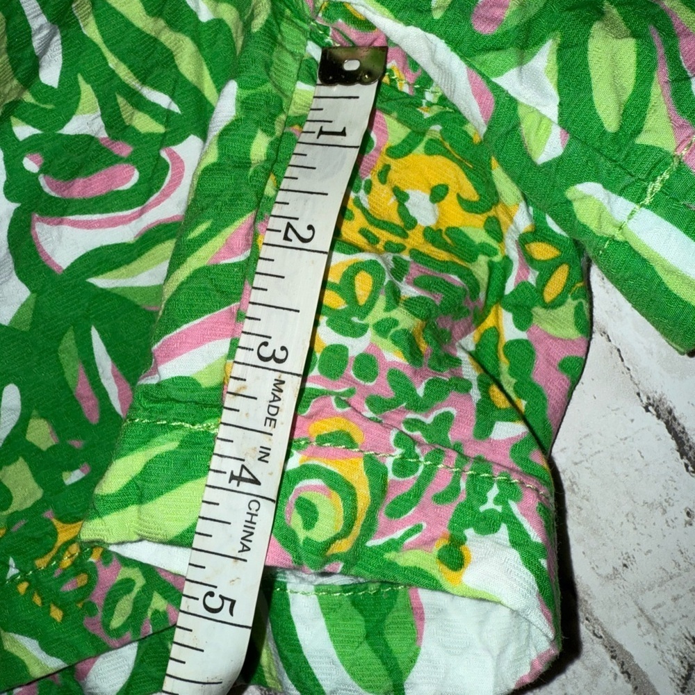 Lilly Pulitzer Seeing Pink Elephants Callahan Shorts 00 - Picture 5 of 5